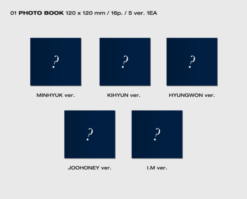 [Monsta X] - MONSTA X Mini Album SHAPE of LOVE JEWEL SET + BENEFIT OFFICIAL MD