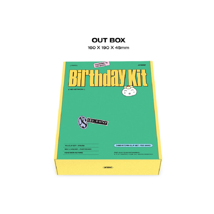 [ATEEZ] HBD KIT PIN CLIP SET - YEO SANG OFFICIAL MD