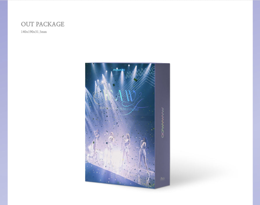 [MAMAMOO]- 2021 MAMAMOO ONLINE CONCERT ‘WAW’ DVD + PRE-ORDER GIFT OFFICIAL MD