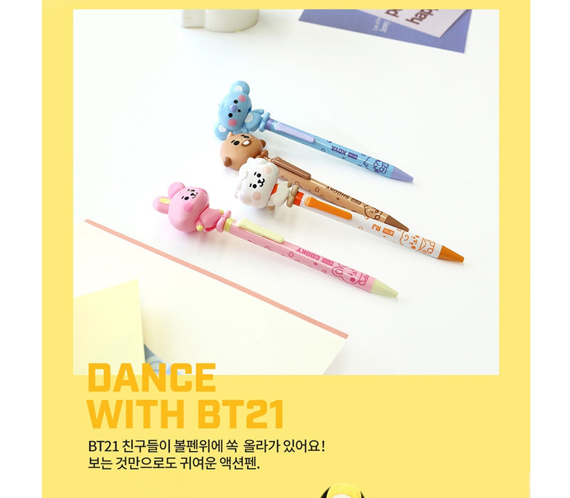 [BT21] - BT21 accessory action pen OFFICIAL MD