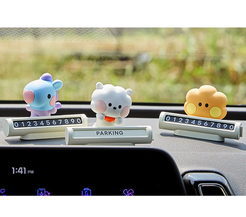 [BT21] - BT21 Minini CAR FIGURE NUMBER SIGN OFFICIAL MD