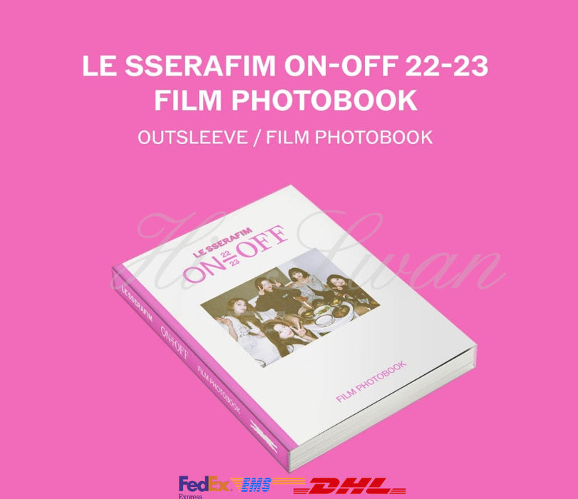 [LE SSERAFIM] ON OFF 22 to 23 FILM PHOTOBOOK OFFICIAL MD