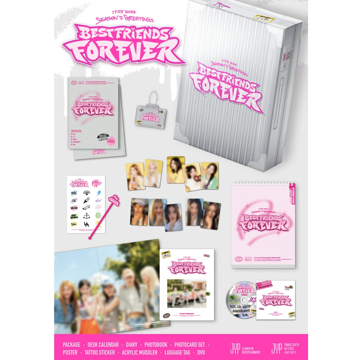 [ITZY] 2024 SEASON’S GREETINGS Best Friends Forever + PRE-ORDER GIFT OFFICIAL MD