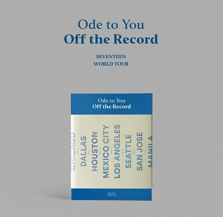 [SEVENTEEN] - Ode to You, Off the Record PHOTO BOOK OFFICIAL MD