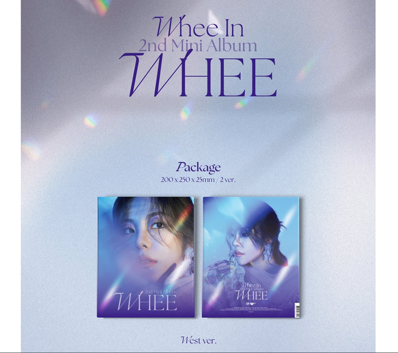 [MAMAMOO]- Whee In WHEE 2ND MINI ALBUM WEST, EAST Set Ver. + Gift OFFICIAL MD
