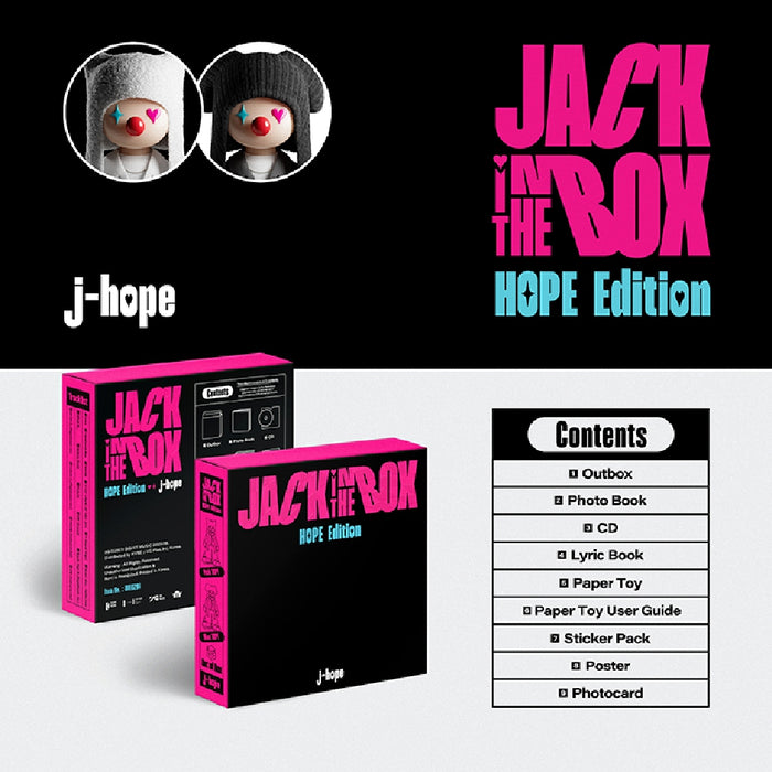[BTS] j-hope (BTS) 'Jack In The Box' (HOPE Edition) + PRE-ORDER GIFT OFFICIAL MD