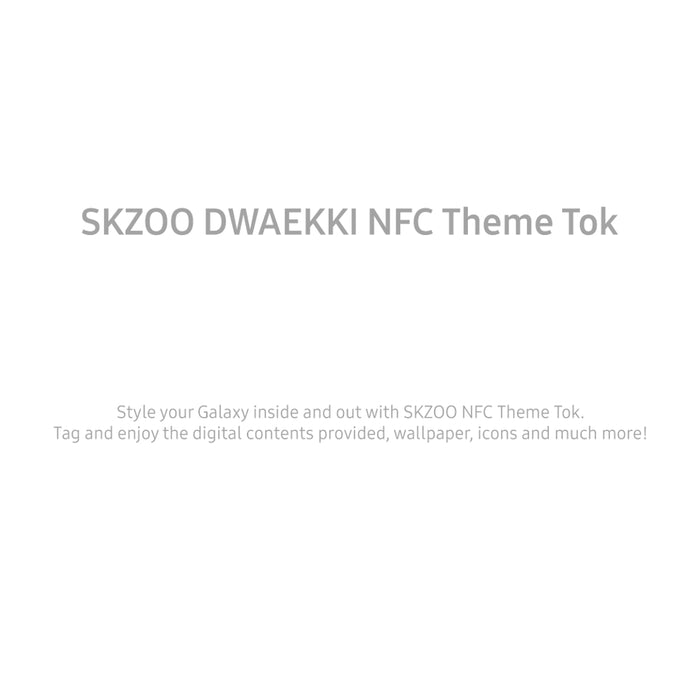 [STRAY KIDS] SKZOO NFC Theme Tok OFFICIAL MD