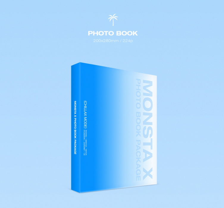 [Monsta X] -2021 MONSTA X PHOTO BOOK PACKAGE CHILLAX MODE+ PRE-ORDER GIFT
