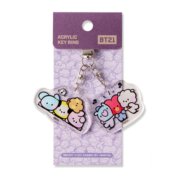 [BT21] Acrylic Keyring OFFICIAL MD