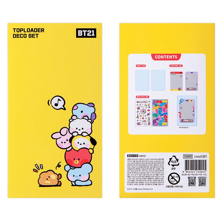 [BT21] Top Loader Deco Set OFFICIAL MD