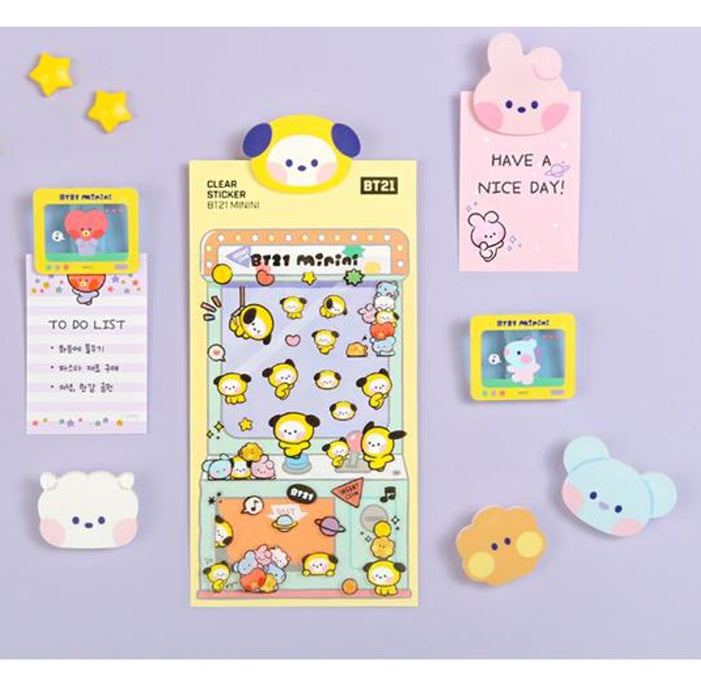 [BT21] Minini Acrylic Magnet Clip Set OFFICIAL MD