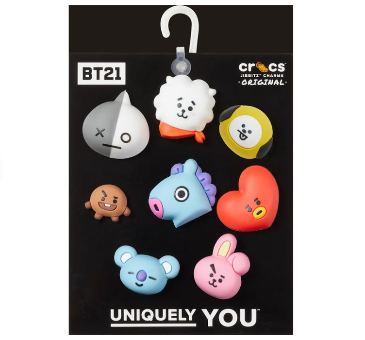 [BT21] - CROCS X BT21 8 Pack JIBBITZ 10010054 OFFICIAL MD