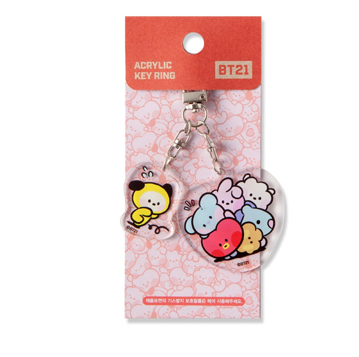 [BT21] Acrylic Keyring OFFICIAL MD