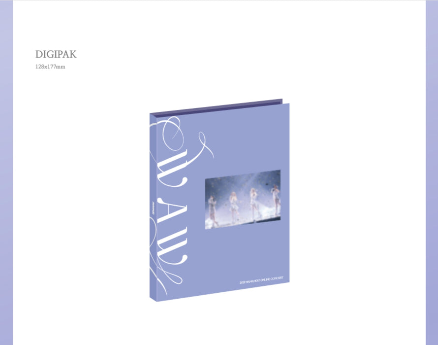 [MAMAMOO]- 2021 MAMAMOO ONLINE CONCERT ‘WAW’ DVD + PRE-ORDER GIFT OFFICIAL MD