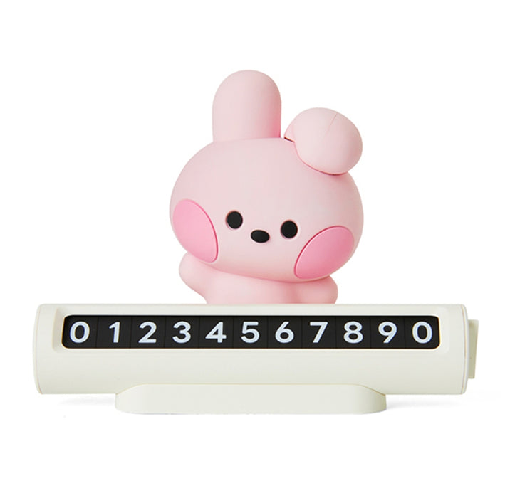 [BT21] - BT21 Minini CAR FIGURE NUMBER SIGN OFFICIAL MD