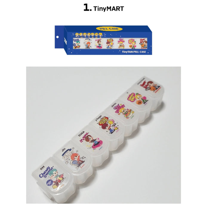 [BTS] - TinyTAN Daily Pill Case OFFICIAL MD