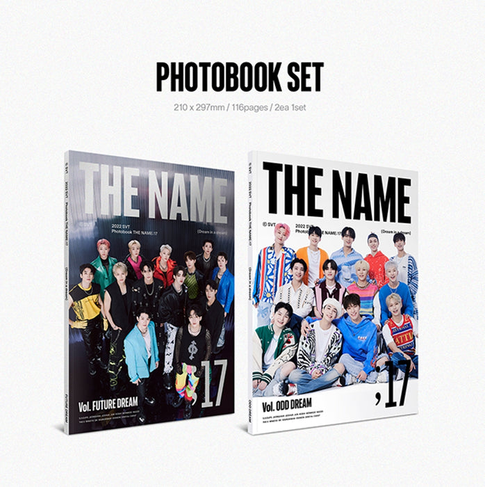 [SEVENTEEN] 2022 SVT PHOTOBOOK THE NAME;17 OFFICIAL MD