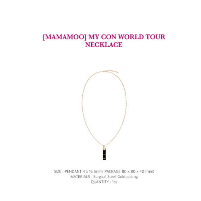 [MAMAMOO] MAMAMOO WORLD TOUR [MY CON] - USA OFFICIAL MD