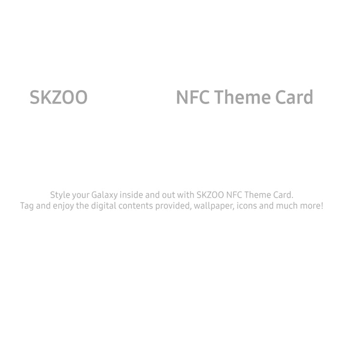[STRAY KIDS] SKZOO NFC Theme Card OFFICIAL MD
