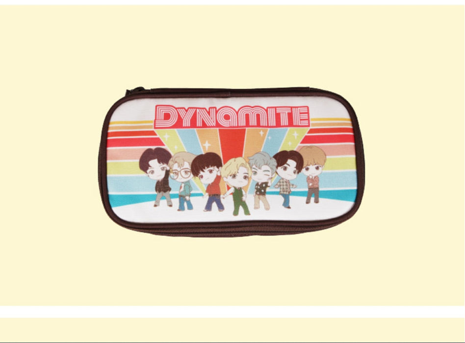 [BTS] - BTS Tinytan Dynamite Multi Pouch Multi-Purpose Travel Cosmetic Pouch