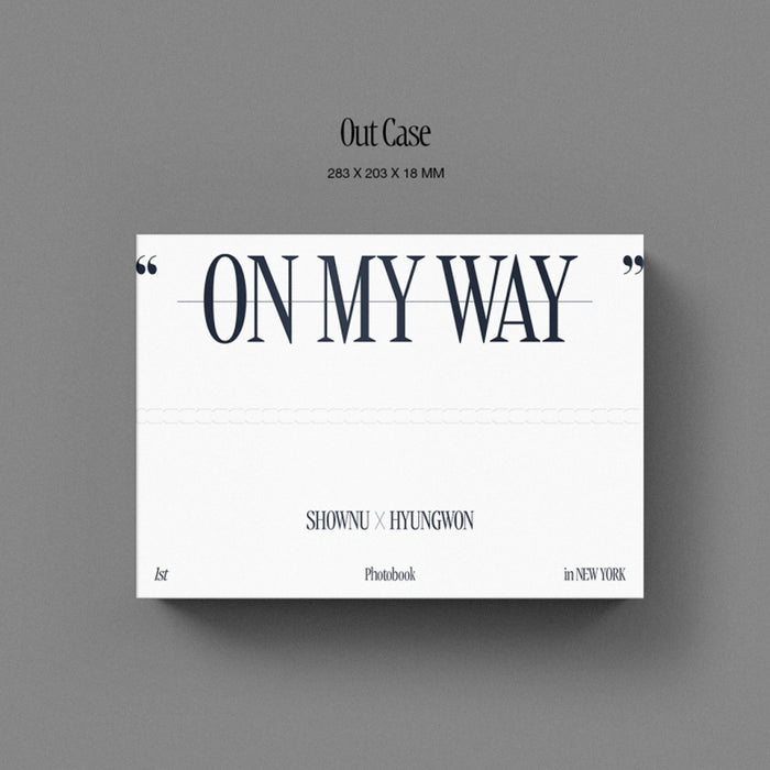 [Monsta X] SHOWNU X HYUNGWON ON MY WAY Photo Book + Special Gift OFFICIAL MD