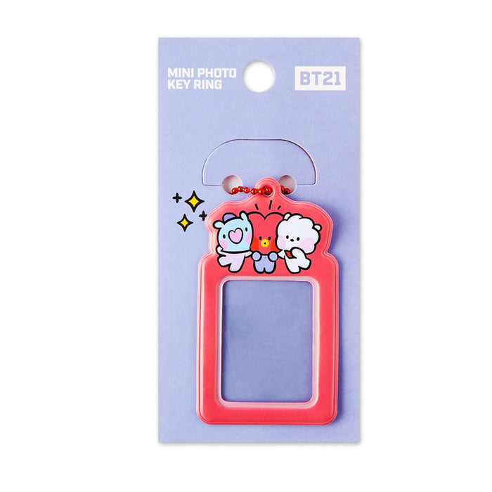 [BT21] Mini Photo Keyring OFFICIAL MD