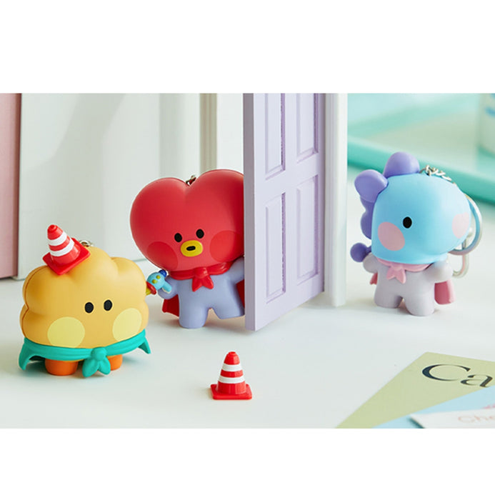 [BT21] Minini BODYGUARD SOUND FIGURE KEYRING OFFICIAL MD