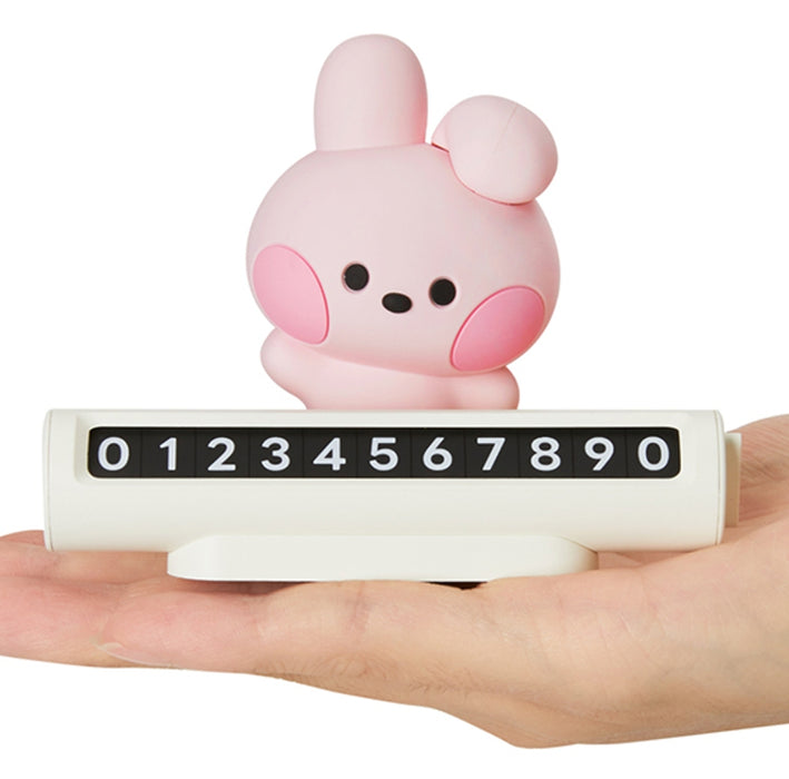 [BT21] - BT21 Minini CAR FIGURE NUMBER SIGN OFFICIAL MD