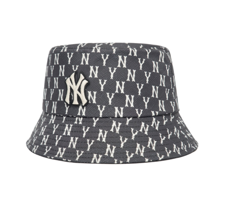 AESPA] - MLB X AESPA GISELLE MONOGRAM Jacquard MINI BUCKET BAG