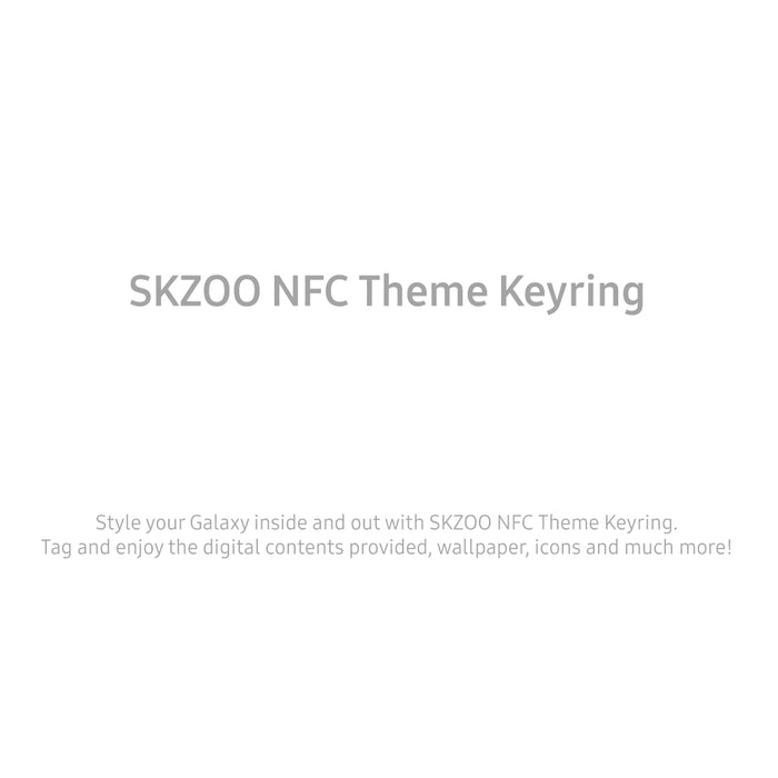 [STRAY KIDS] SKZOO NFC Theme Keyring OFFICIAL MD