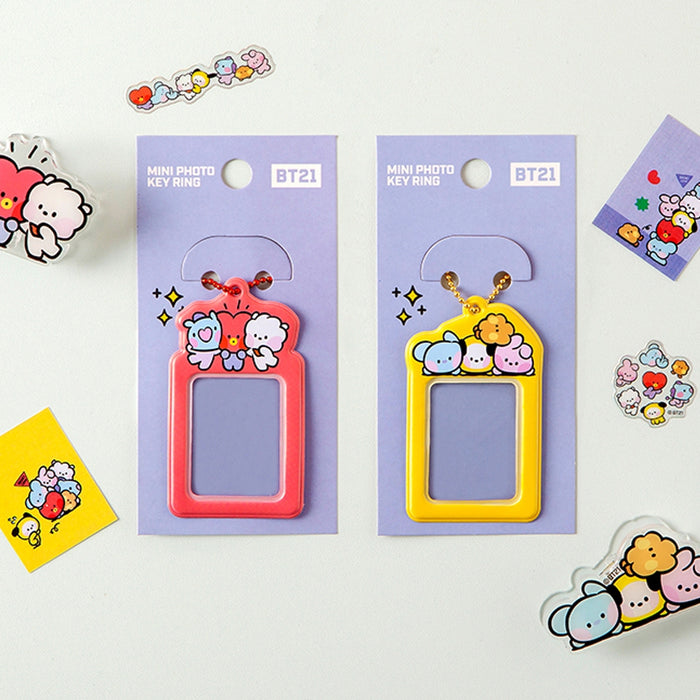 [BT21] Mini Photo Keyring OFFICIAL MD