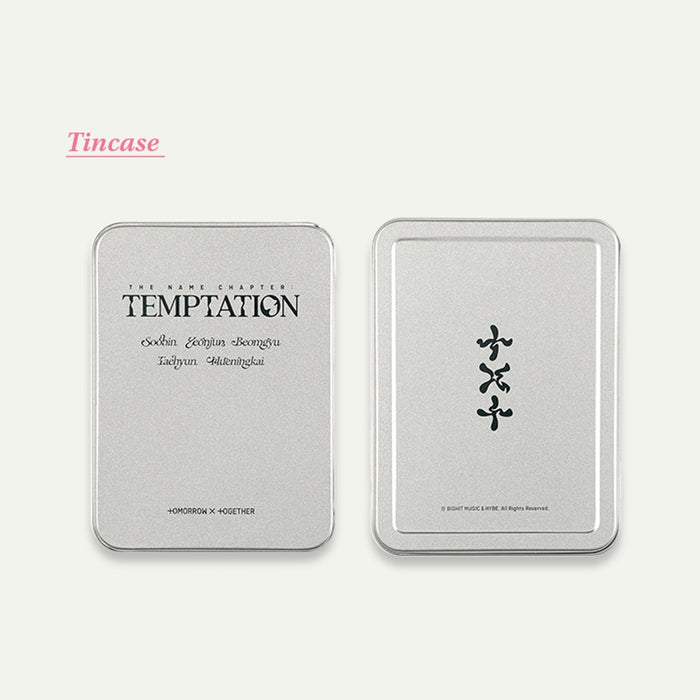 [TXT] 5th Mini Album 'THE NAME CHAPTER : TEMPTATION' Photo Card & Tin Case Set