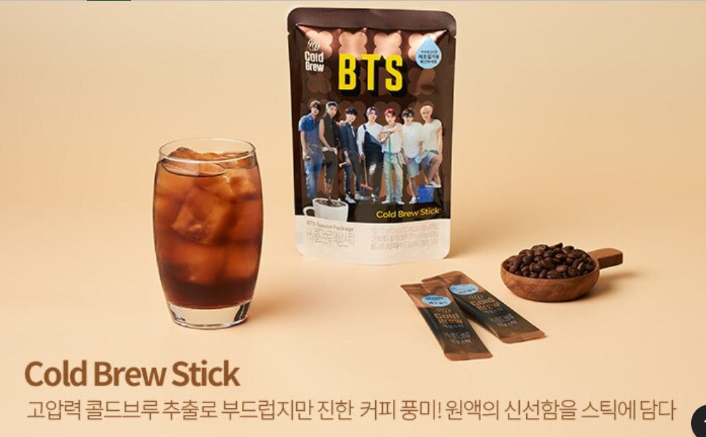 [BTS] - Fredit X BTS COFFEE STICK & COFFEE BOTTLE SPECIAL EDITION OFFICIAL MD
