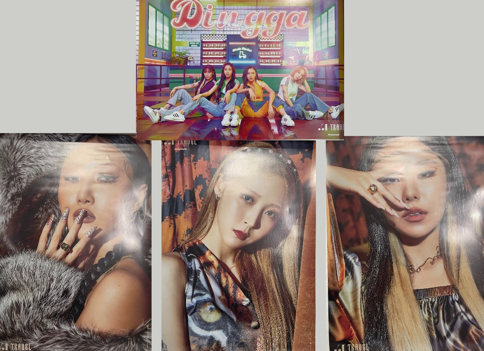 [MAMAMOO] - MAMAMOO 10th Mini Album TRAVEL Poster SET Official MD