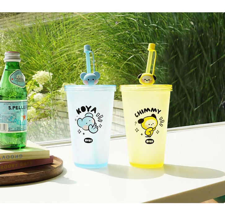 [BT21] - BT21 Minini STRAW  TUMBLER COLD CUP OFFICIAL MD