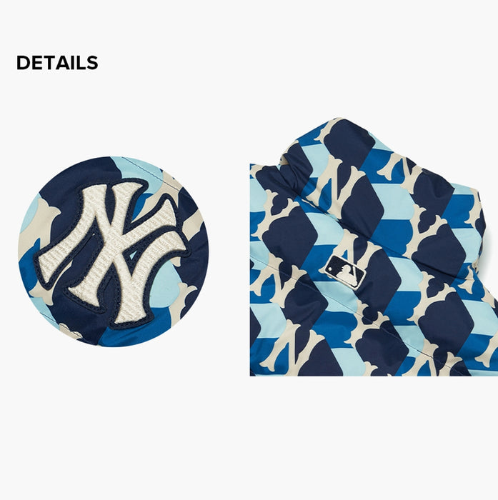 [AESPA] X MLB MONOGRAM All Over Mid Weight Down NEW YORK YANKEES 3ADJM0626-50NYD