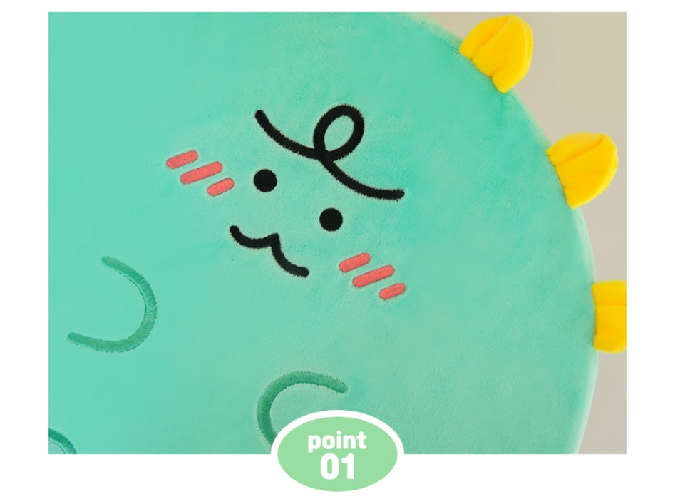 [KAKAO FRIENDS] - Nine's Jordy Round Cushion OFFICIAL MD