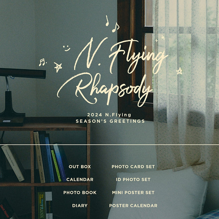[N.FLYING] 2024 SEASON’S GREETINGS - N.Flying Rhapsody + PRE-ORDER GIFT OFFICIAL