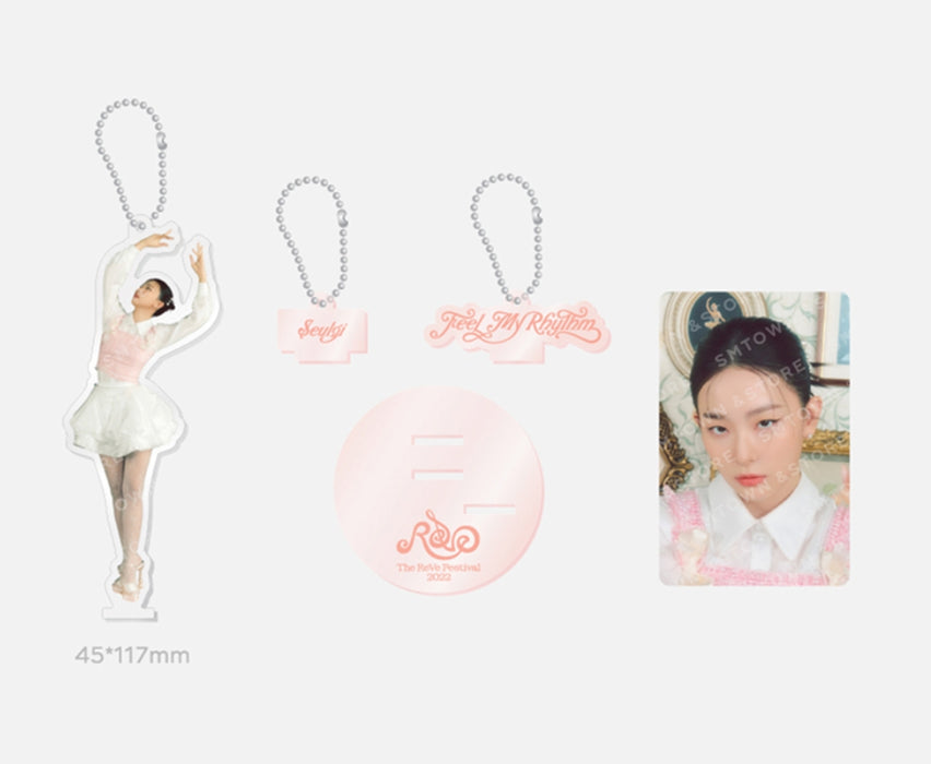 [RED VELVET] - Red Velvet ACRYLIC STAND KEY RING Feel My Rhythm OFFICIAL MD