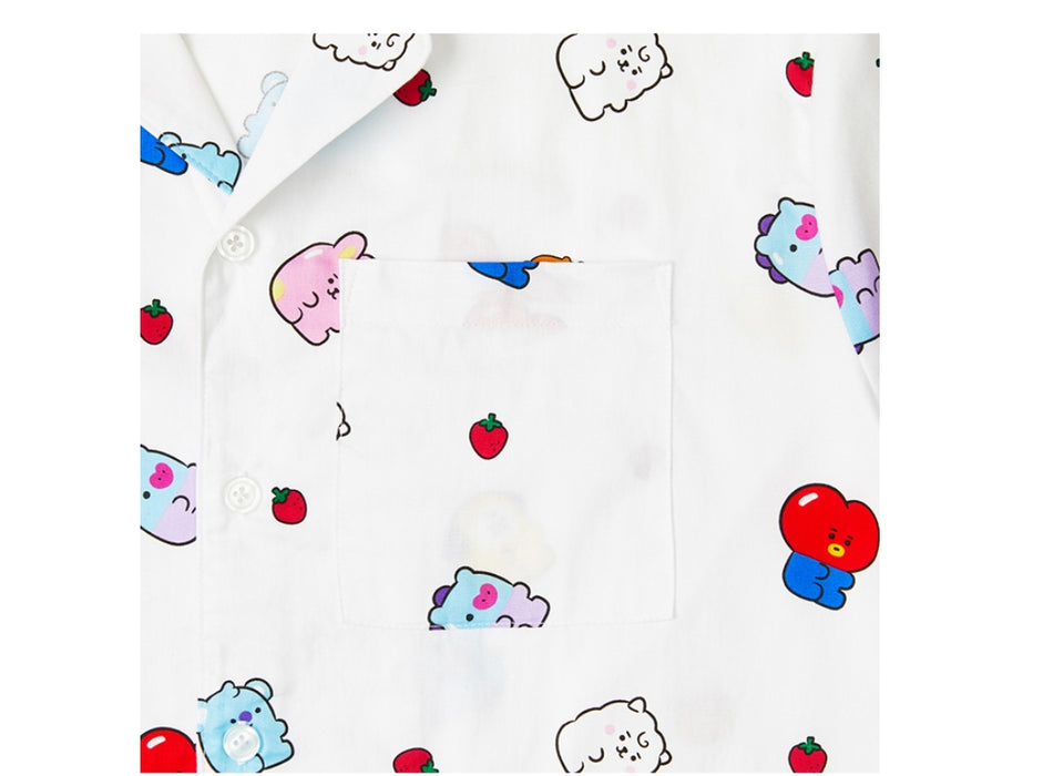 [BT21] - Line Friends BT21 BABY Jelly Candy Woven Pajama Set OFFICIAL MD