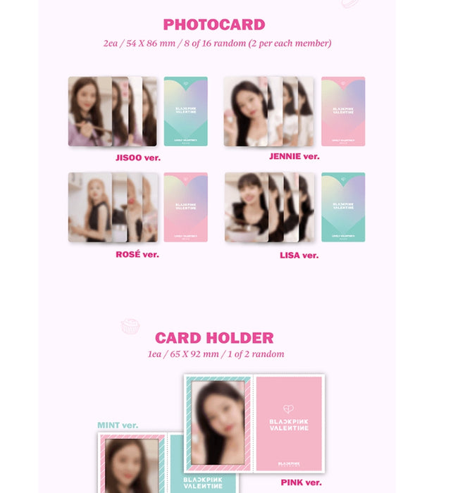 [BLACKPINK] The Game Photocard Collection Lovely Valentine's Edition OFFICIAL MD