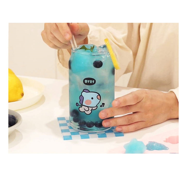 [BT21] - BT21 Minini HOME CAFE GLASS CUP OFFICIAL MD