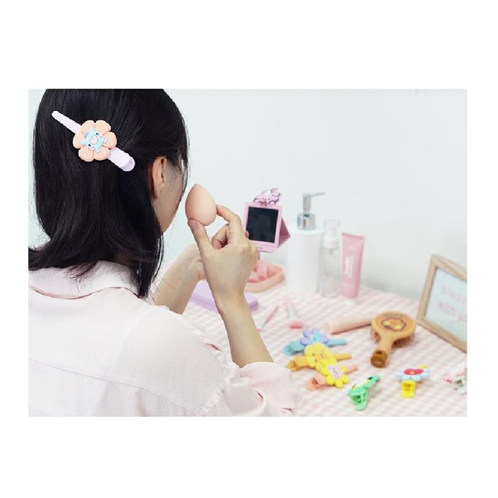 [BT21] Minini Happy Flower Hair Clip OFFICIAL MD