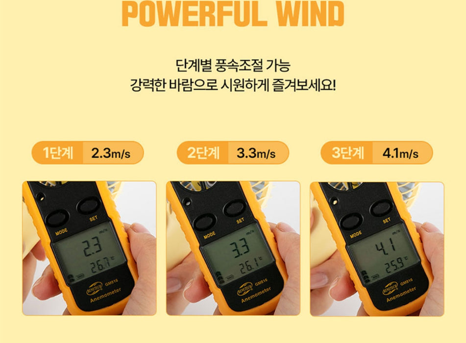 [BTS] - BTS TinyTan BUTTER Portable Mini Handy Fan OFFICIAL MD