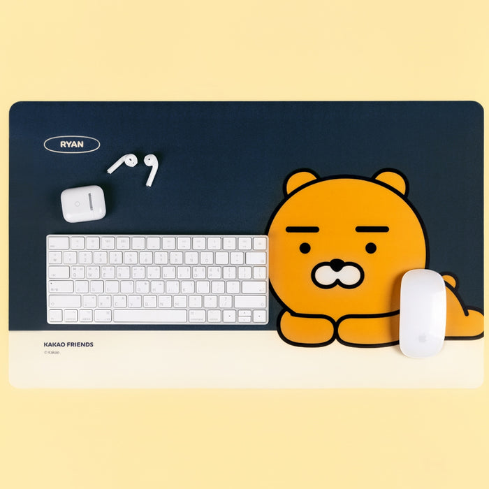 Kakao Friends Desk Mat Ryan And Apeach Official Md Hiswan 4268