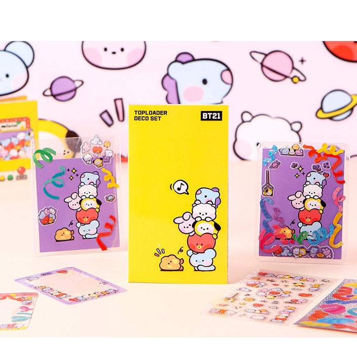 [BT21] Top Loader Deco Set OFFICIAL MD