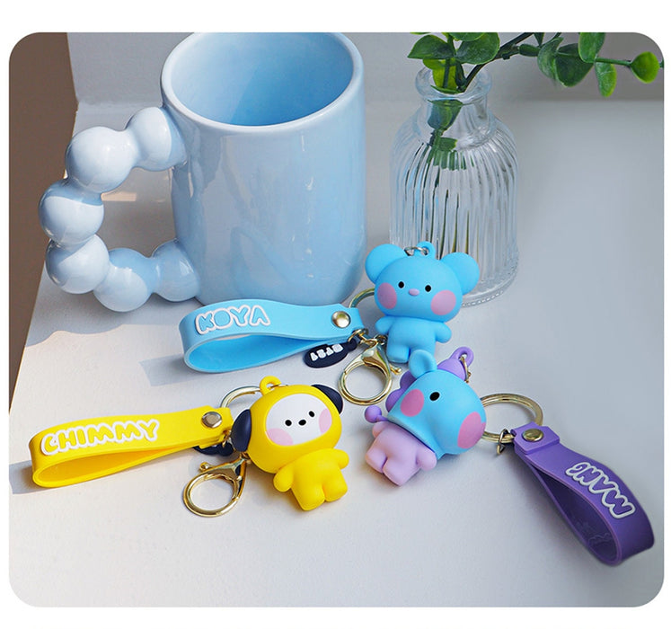 [BT21] - BT21 Minini Strap Keyring Key Holder OFFICIAL MD