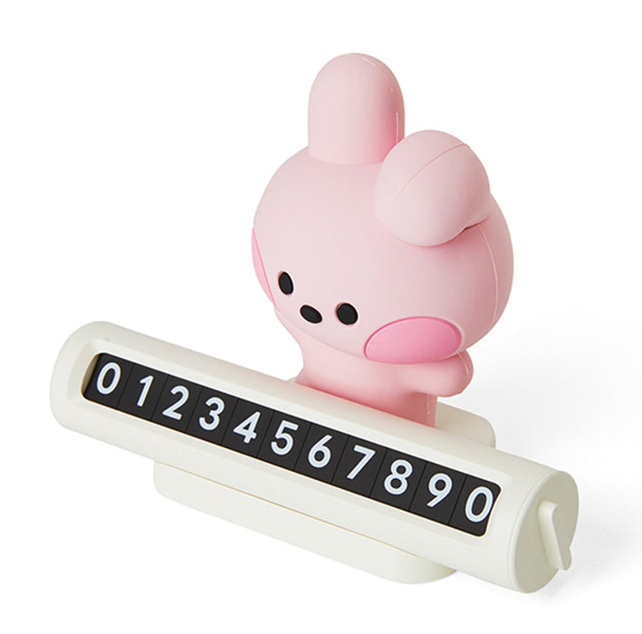 [BT21] - BT21 Minini CAR FIGURE NUMBER SIGN OFFICIAL MD