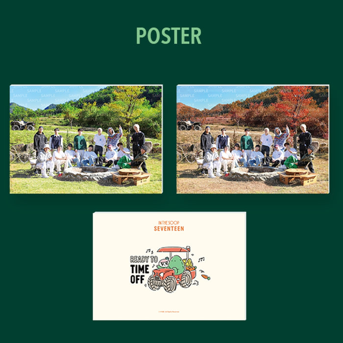 [SEVENTEEN] IN THE SOOP SEVENTEEN ver Season2 Lenticular Poster OFFICIAL MD