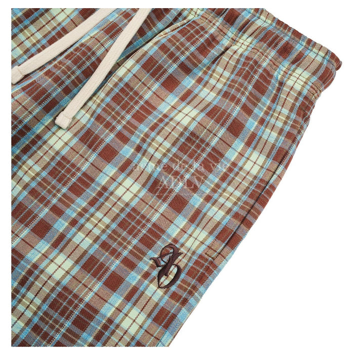 [SEVENTEEN] JEONGHAN TARTAN CHECK WIDE LONG PANTS OFFICIAL MD